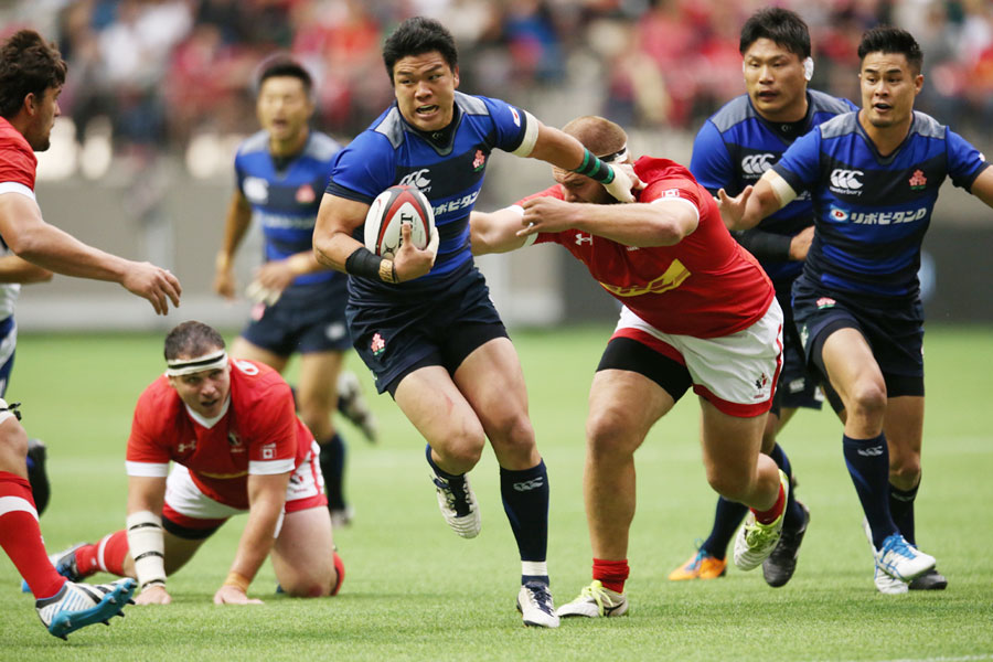 日本代表、サンウルブズで大きく成長した立川(クボタ)、田村(NEC)両司令塔のプレーぶりも楽しみだ photo by Kenji Demura