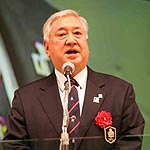 日本協会 日比野会長代行