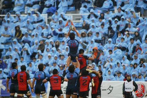 1万3千人が集ったヤマハスタジアム(C)2006,JRFU(提供:ヤマハ発動機ジュビロ)
