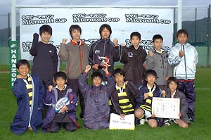 関西地区代表:吹田ラグビースクール(大阪府)