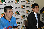 堀川監督(右)、木曽キャプテン